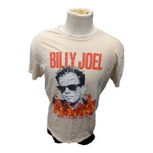 Billy Joel “We Didn’t Start the Fire” Rock Tee — Men’s Large